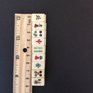 Hand Carved Majong Bracelet